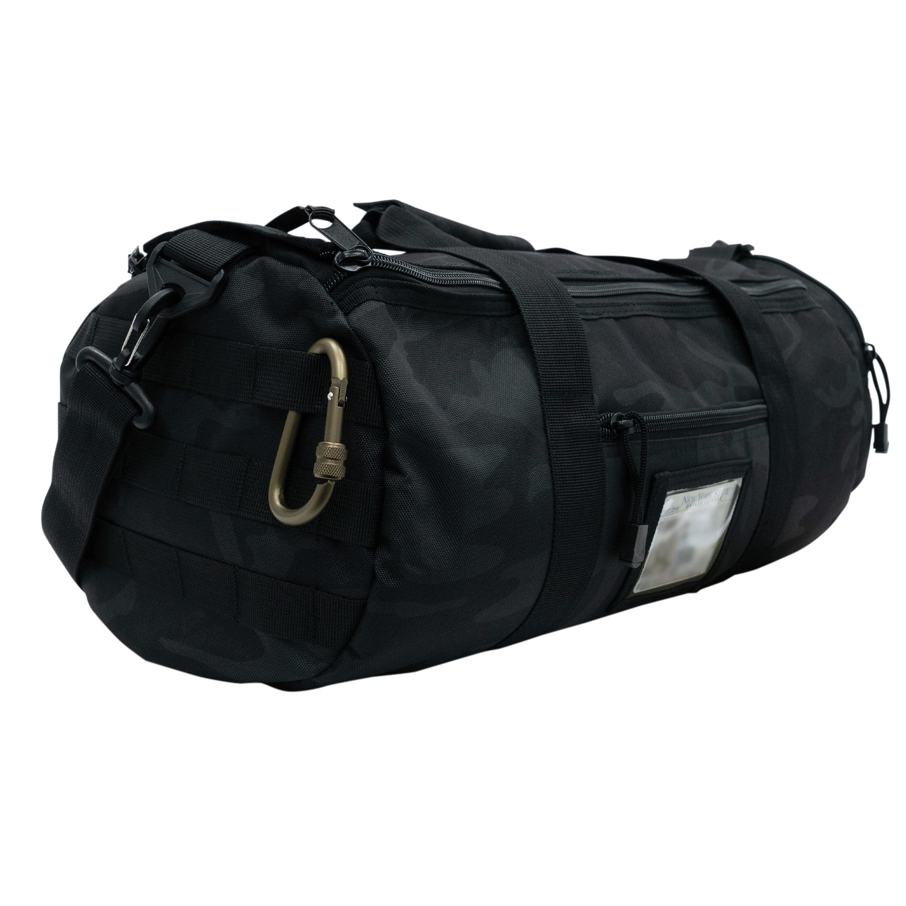 Rothco Tactical Traveler Duffle Bag 24 Inches Midnight Black Camo – Rugged Military-Style Gear Bag