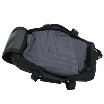 Rothco Tactical Traveler Duffle Bag 24 Inches Midnight Black Camo – Rugged Military-Style Gear Bag