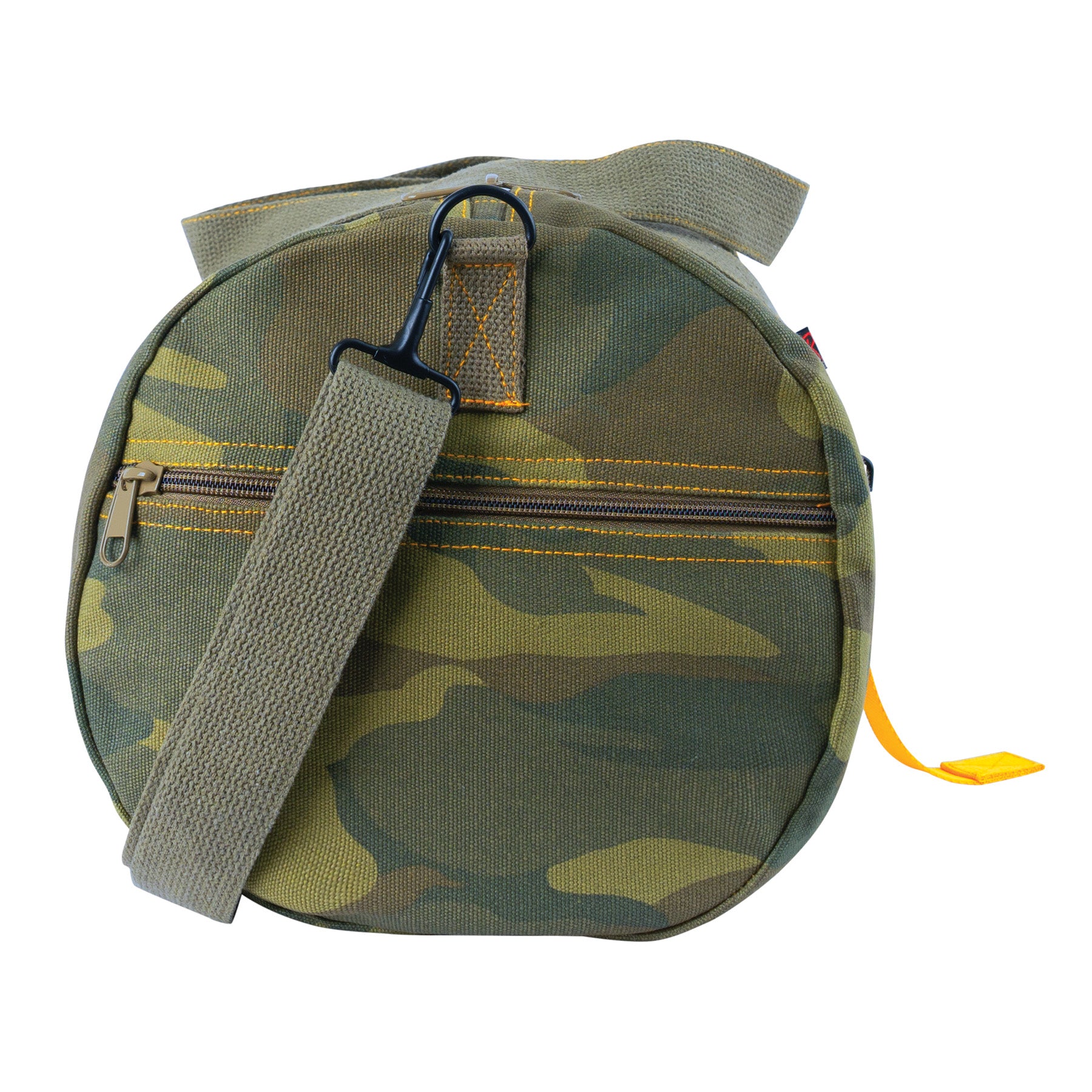 Rothco Canvas Equipment Bag Woodland Camo Size 19 Inches – Military-Style Heavy-Duty Duffle