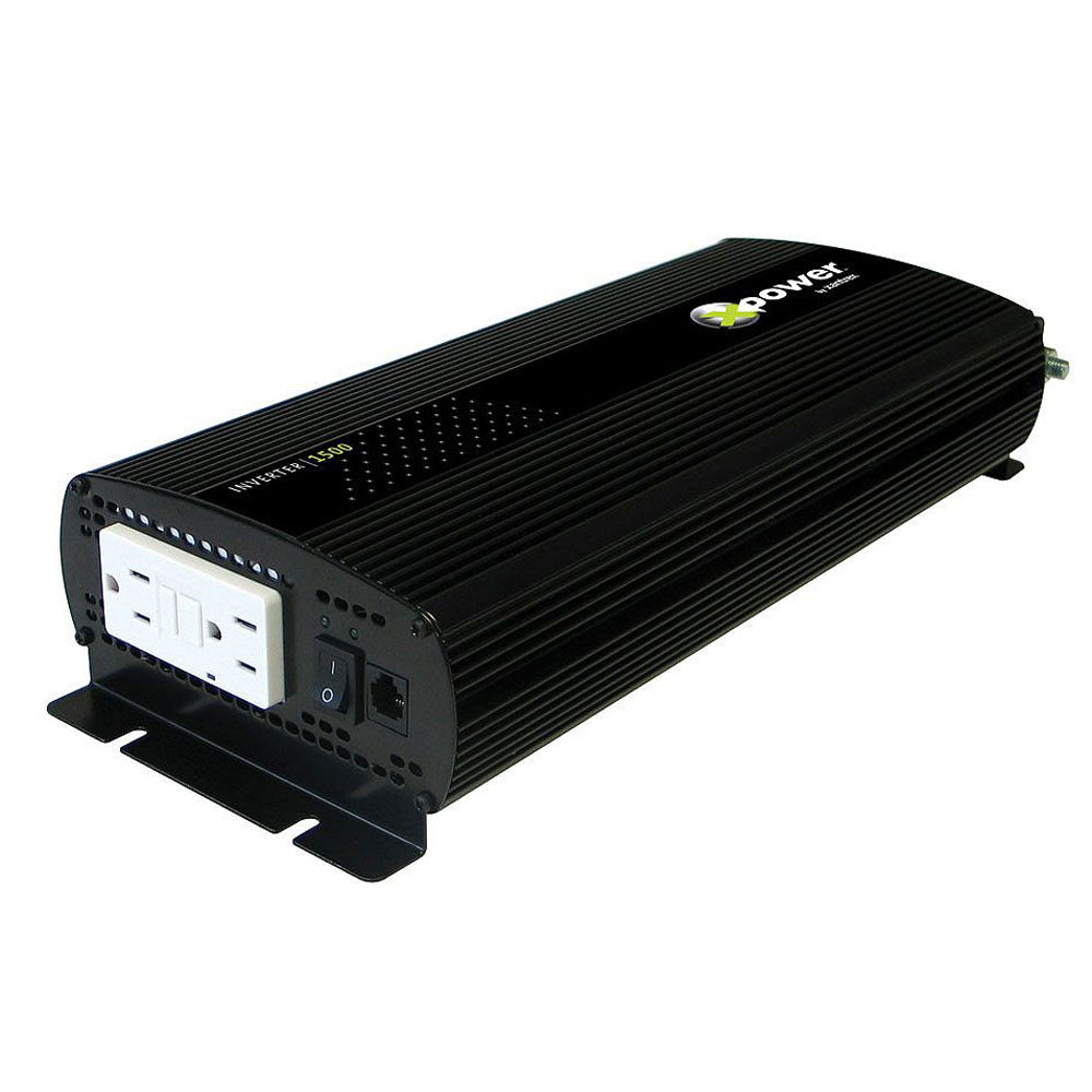 Xantrex XPower 1500 Inverter GFCI & Remote ON/OFF UL458 - Reliable Mobile Power for Trucks, RVs, and Boats
