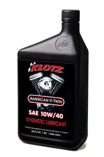 KLOTZ V-TWIN 10W40 Oil (Quart) - Part Number KH-1040
