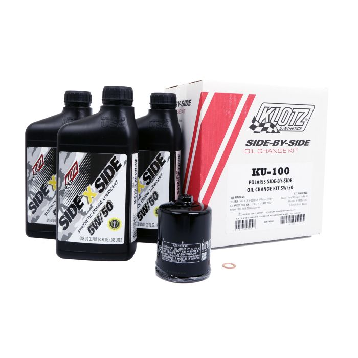 KLOTZ Oil Change Kit for Polaris RZR and Ranger - Part KU-100