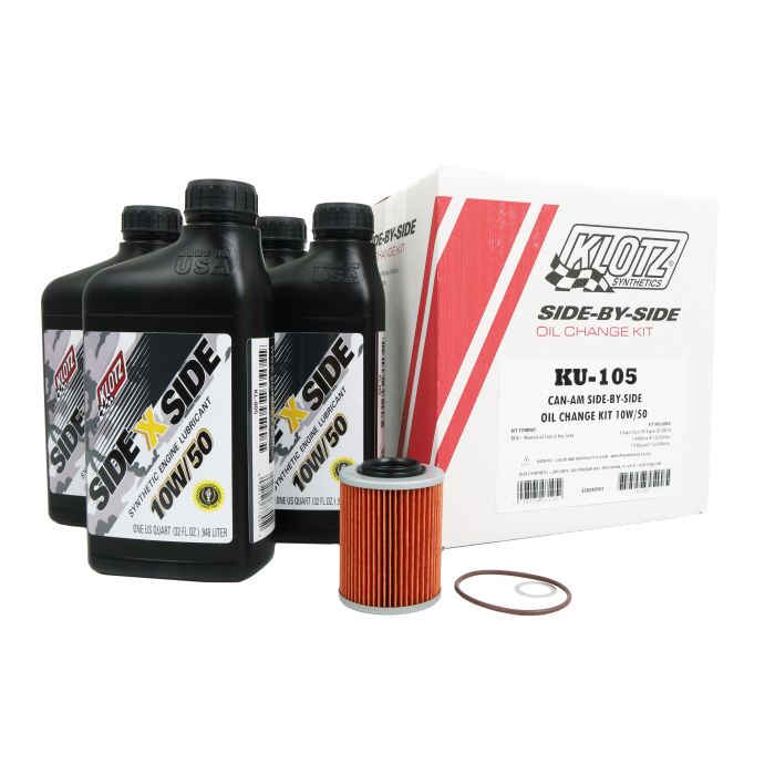 KLOTZ Oil Change Kit for Can-Am Maverick X3 - Part KU-105