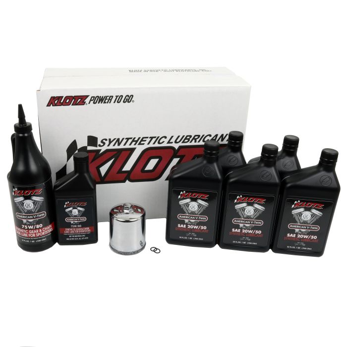 KLOTZ Oil Change Kit for Harley Evolution Sportster - Part Number KH-110
