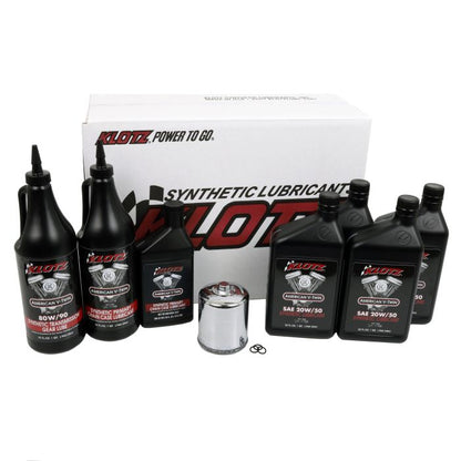 KLOTZ Oil Change Kit for Harley Twin Cam & Milwaukee Eight - KH-100