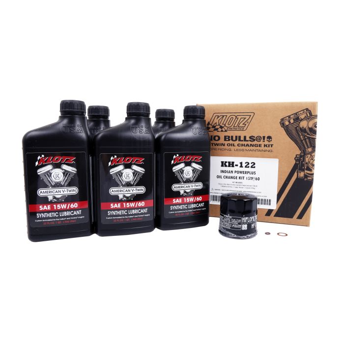 KLOTZ Oil Change Kit for Indian PowerPlus - Part Number KH-122