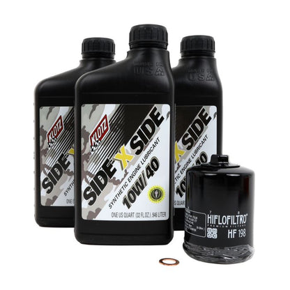 KLOTZ Polaris Oil Change Kit 10W40 - Part Number KU-110