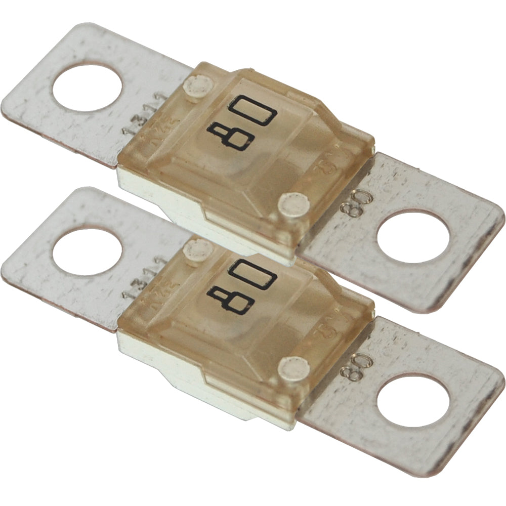 Blue Sea Systems MIDI/AMI Fuse 80 Amp Pair (Part #5255)
