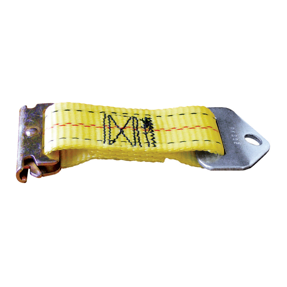 CargoBuckle E-Track Adapter Strap – 7-inch Pair for Versatile Cargo Securing