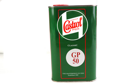 Castrol Classic Premium SAE 50 Oil for High-Heat V-Twins, 1 Liter