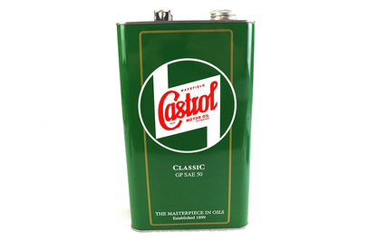 Castrol Classic Premium SAE 50 Oil – High-Temperature Engine Protection for Air-Cooled V-Twins
