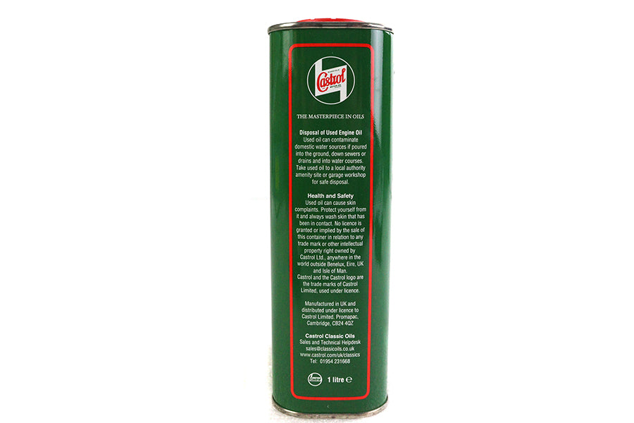 Castrol Classic Oils SAE 90 Gear Oil – 1 Liter Bottle, API GL-3 Rated
