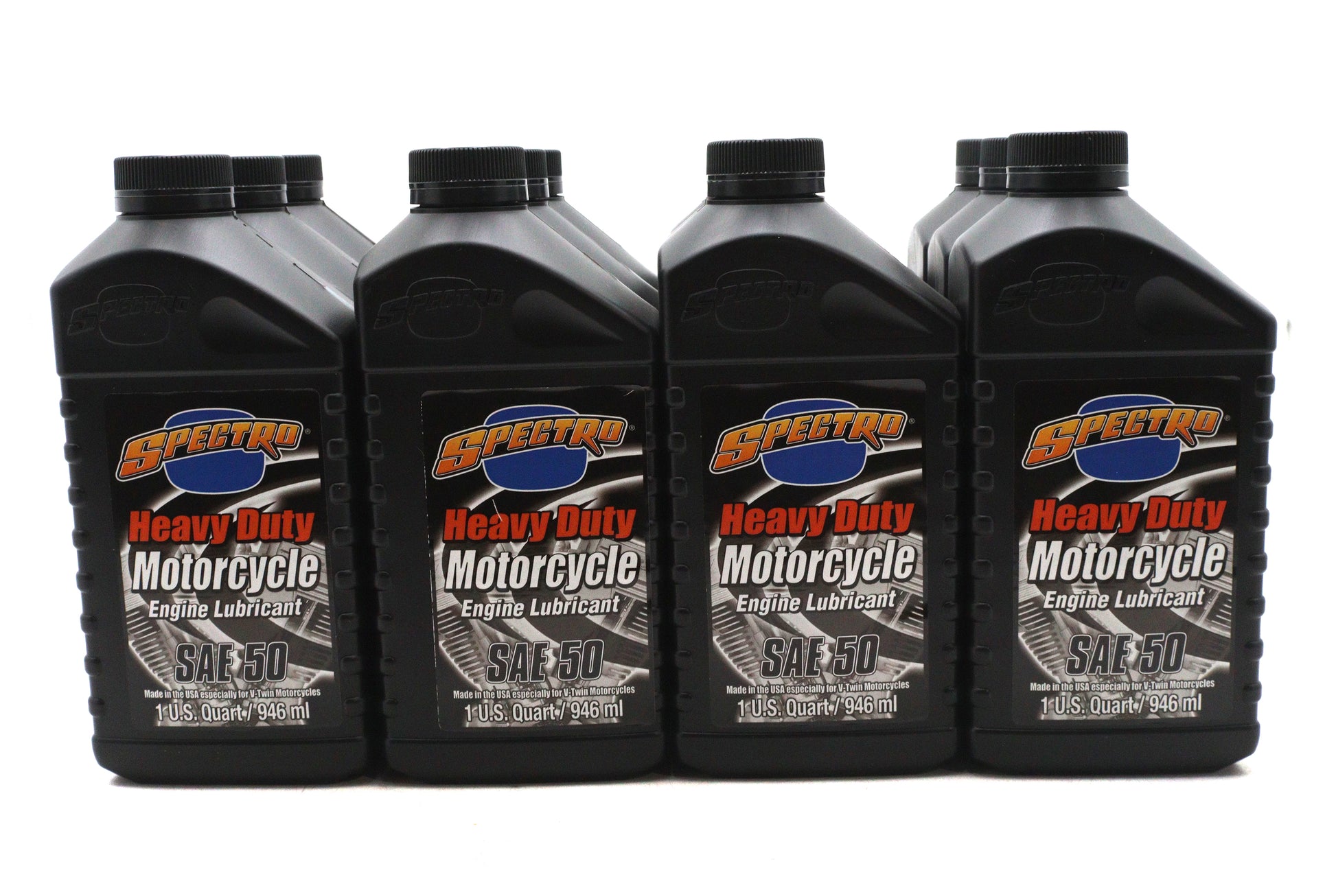 Spectro Heavy Duty Premium SAE 50 Oil - Case of 12 Quarts