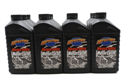 Spectro Heavy Duty Premium SAE 50 Oil - Case of 12 Quarts