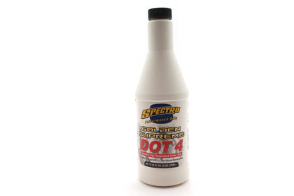 Spectro Oils DOT 4 Brake Fluid – 12 oz. Bottle for Drum and Disc Brakes