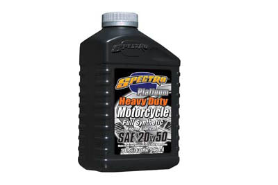 Spectro Oils 20W-50 Full Synthetic Engine Oil - 12 Quart Case