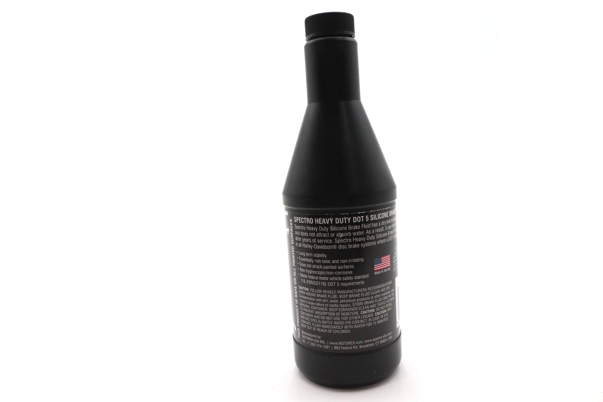 Spectro Heavy Duty DOT 5 Silicone Brake Fluid – Compatible with All Twins, 12 oz Bottle