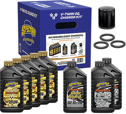 Spectro Oils 311474 M8 Synthetic Oil Change Kit
