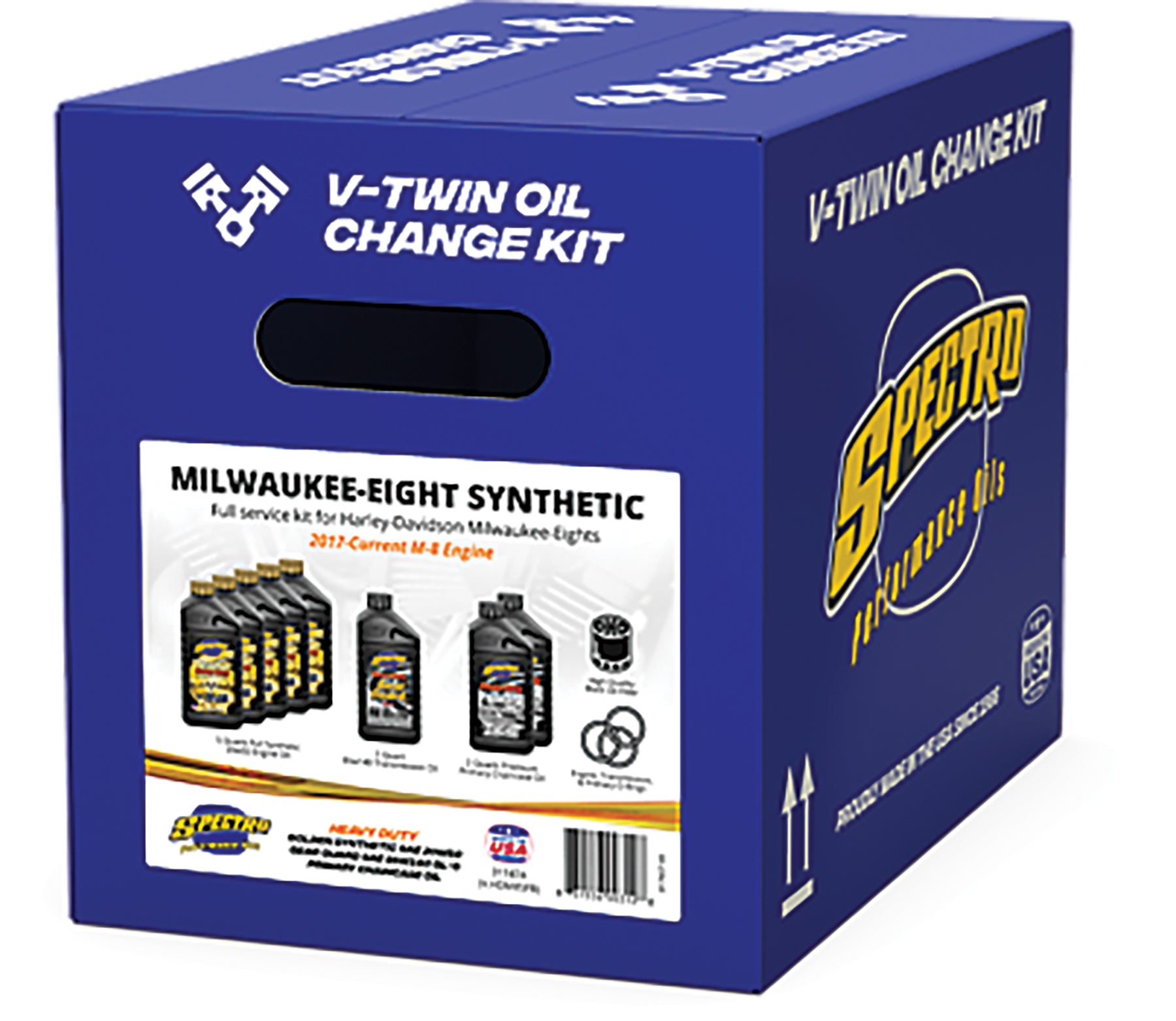 Spectro Oils 311474 M8 Synthetic Oil Change Kit