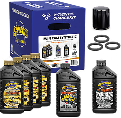 Spectro Oils 311476 Oil Change Kit for Harley-Davidson