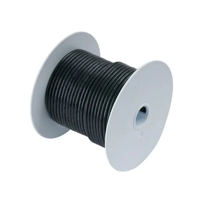 Ancor #6 Black 25ft Spool Tinned Cooper