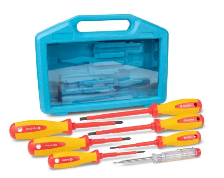 Ancor 7-Piece Insulated Screwdriver Set with Case - Model 711000