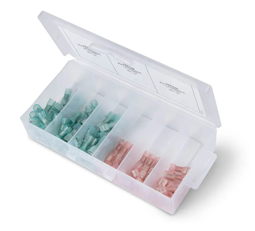 Ancor SPKKIT Heat Shrink Connector Kit - 90 Piece Marine Electrical Connectors