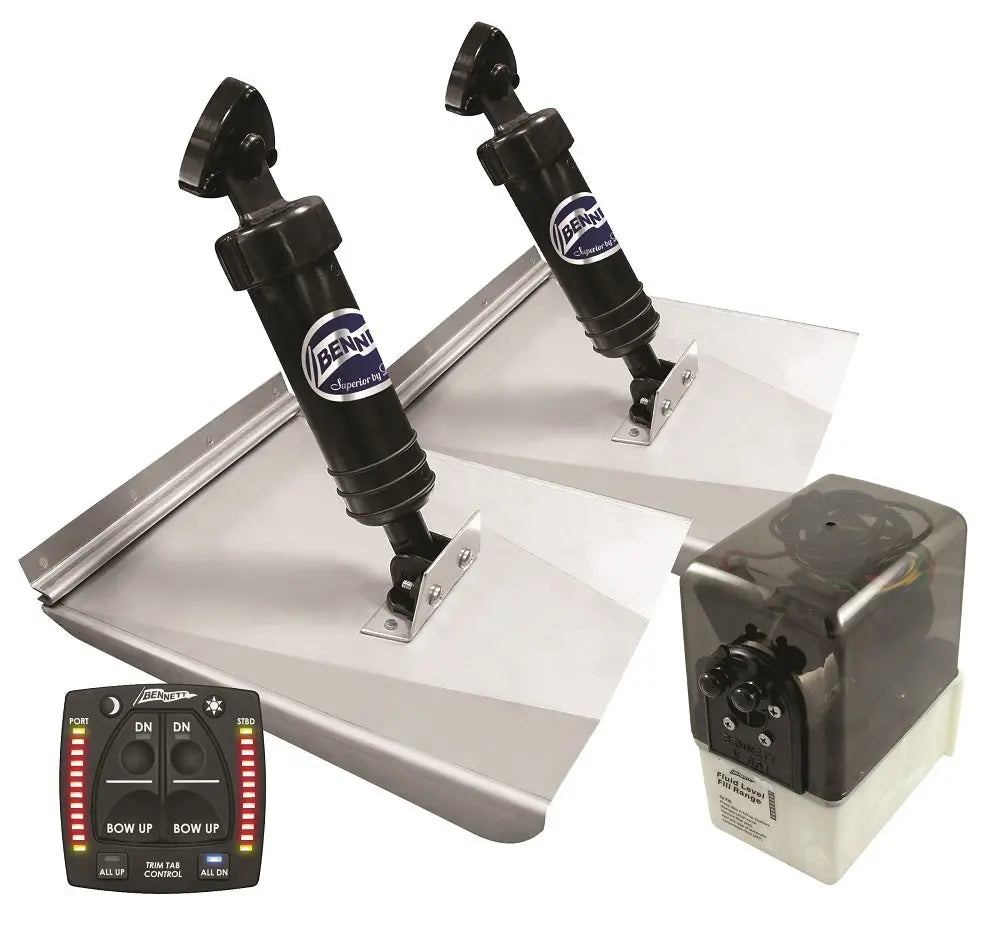 Bennett Trim Tabs M120OBI with OBI Indicator Control for Enhanced Boat Performance