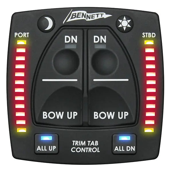 Bennett OBI9000-E Bolt Electric Trim Tabs Control with Indicator Lights