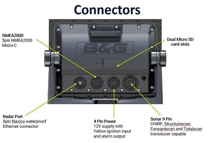 B&G VULCAN 9FS 9in Display No Transducer Basemap