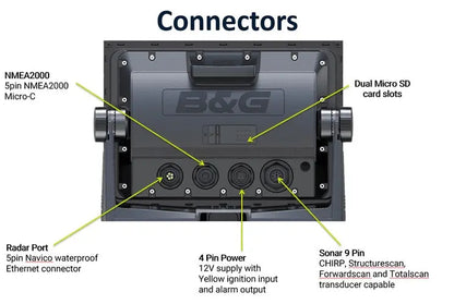 B&G VULCAN 9FS 9in Display No Transducer Basemap