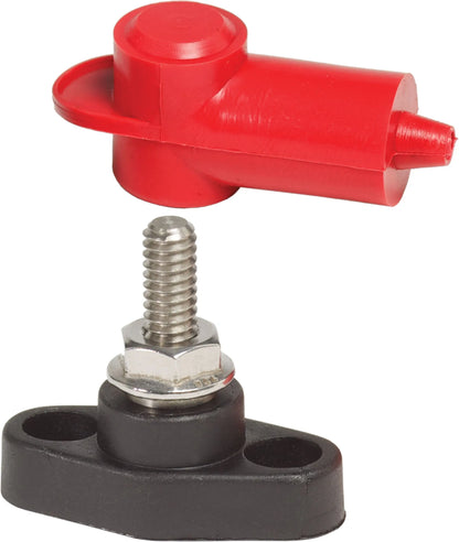 Blue Sea Systems PowerPost Mini 1/4-Inch Stud - Secure High Amperage Cable Connection