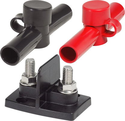Blue Sea Systems PowerPost Dual with 3/8-Inch Studs and Insulators
