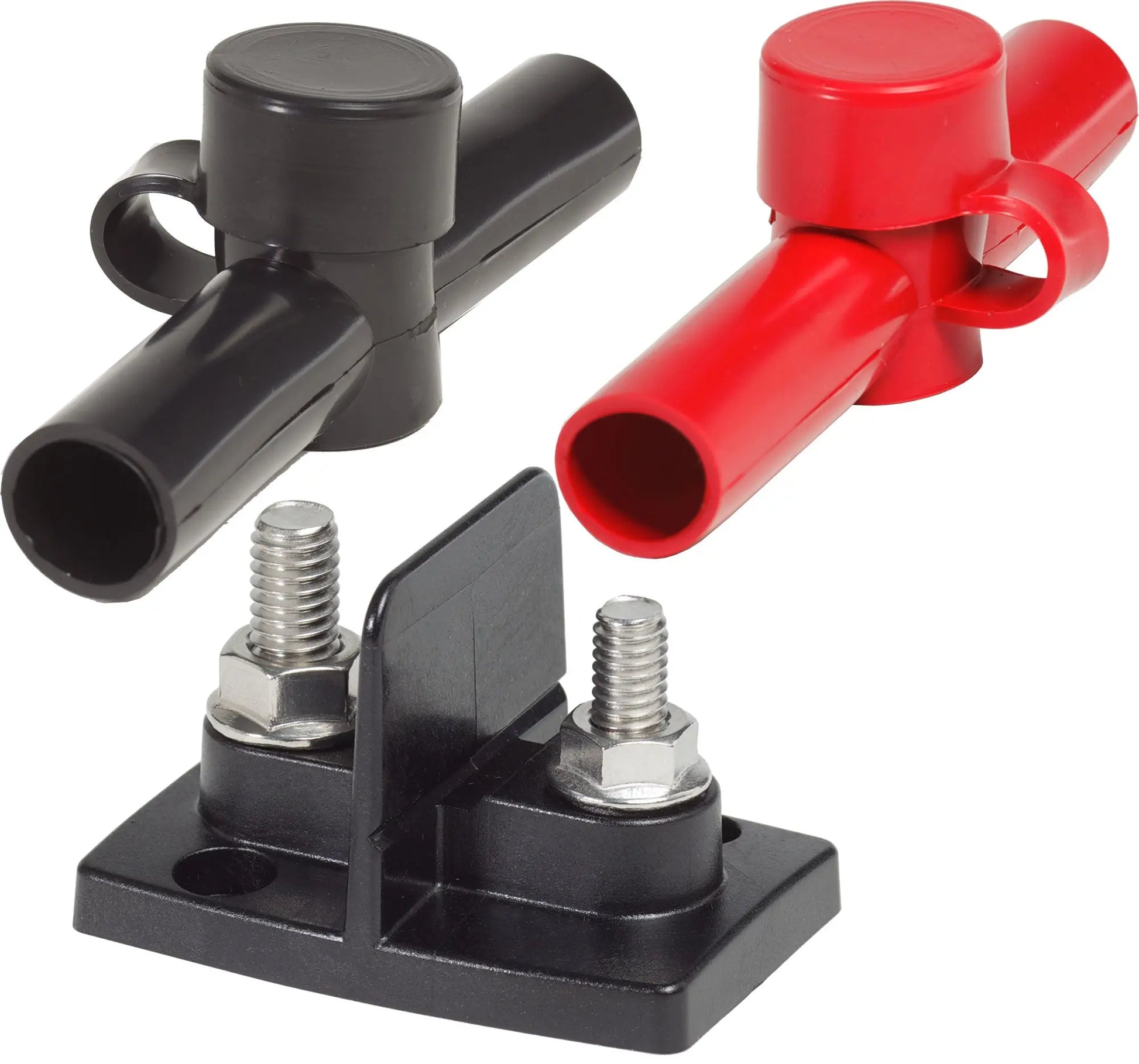 Blue Sea Systems PowerPost Dual Stud Terminal with Insulators - Model 2018-BSS