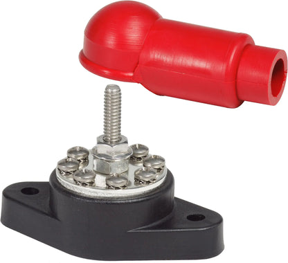 Blue Sea Systems PowerPost Plus 1/4-Inch Stud - 150 Amp DC High-Current Bus Connection