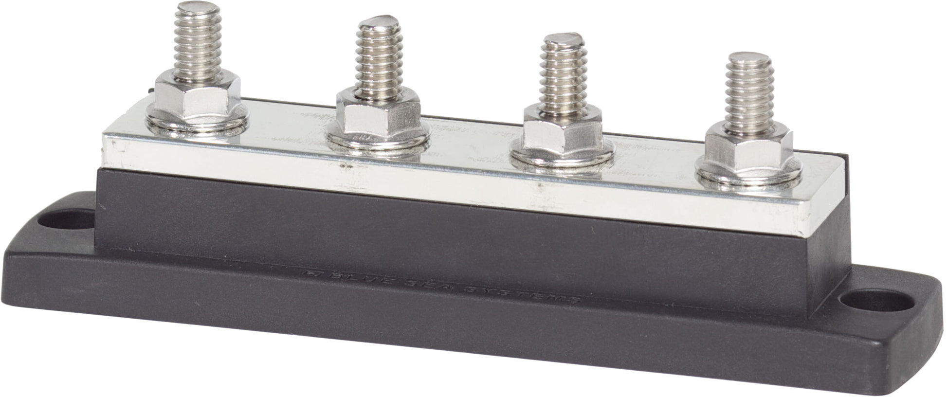 Blue Sea Systems MaxiBus 250A BusBar with Four 5/16-18 Studs - Model 2127-BSS