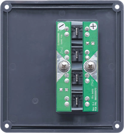 Blue Sea Systems 4320-BSS Water-Resistant 12V 4-Circuit Breaker Switch Panel