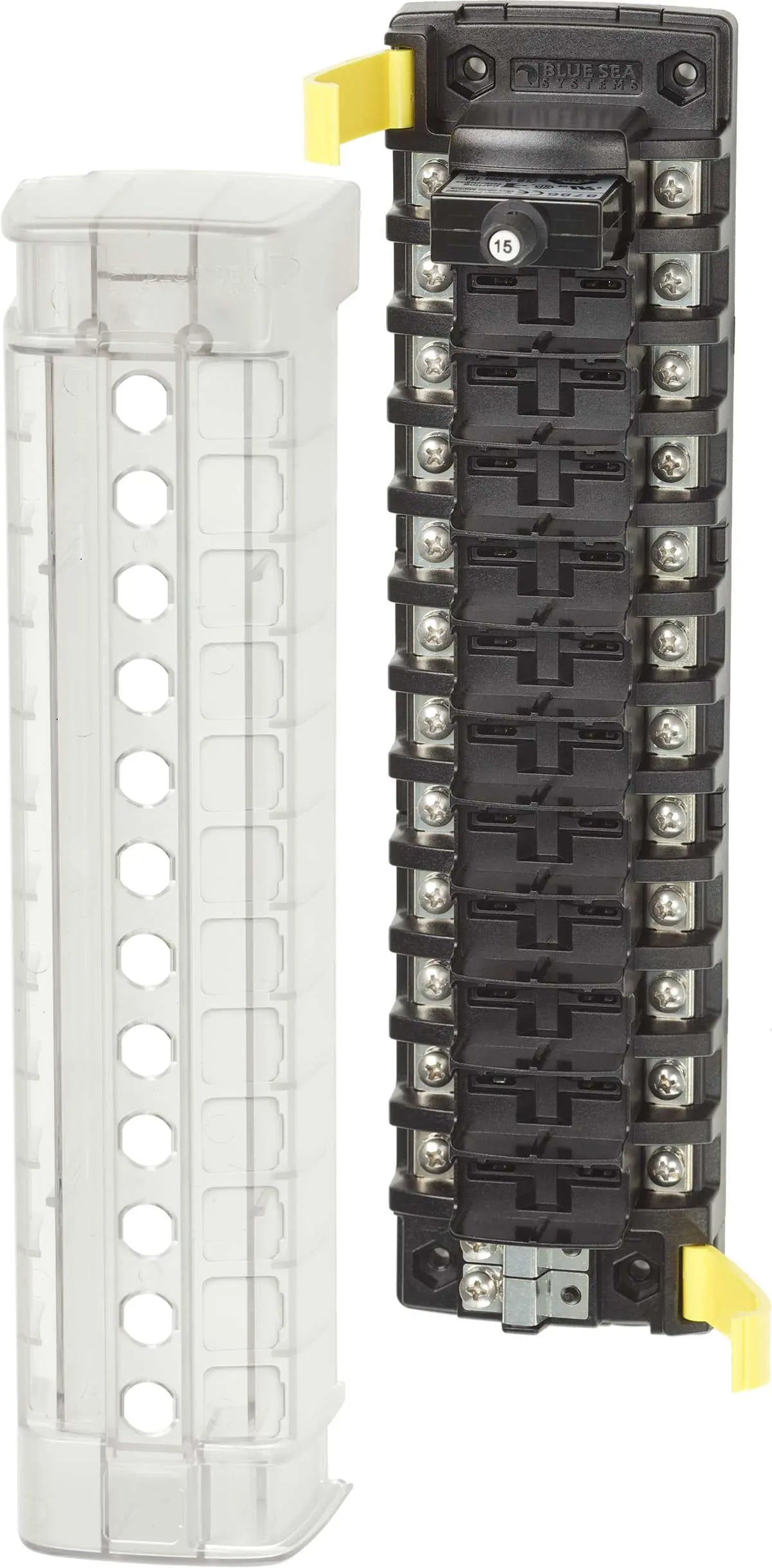 Blue Sea Systems ST CLB Circuit Breaker Block - 12 Independent Circuits