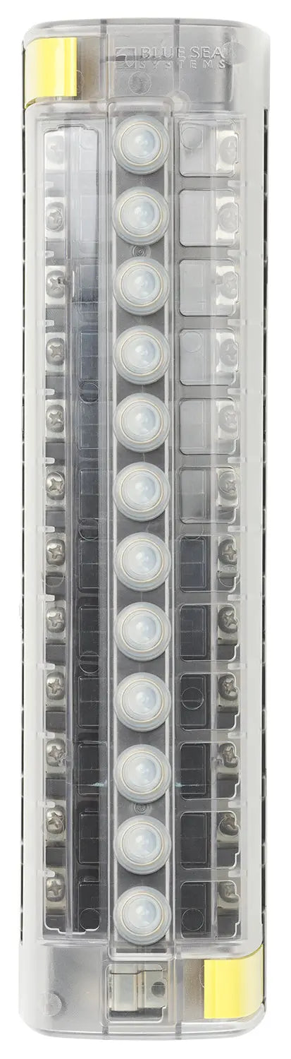 Blue Sea Systems ST CLB Circuit Breaker Block - 12 Independent Circuits
