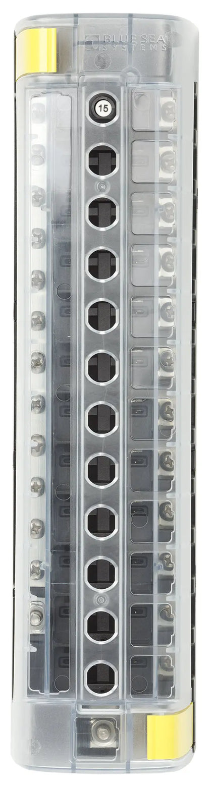 Blue Sea Systems ST CLB Circuit Breaker Block - 12 Position with Negative Bus