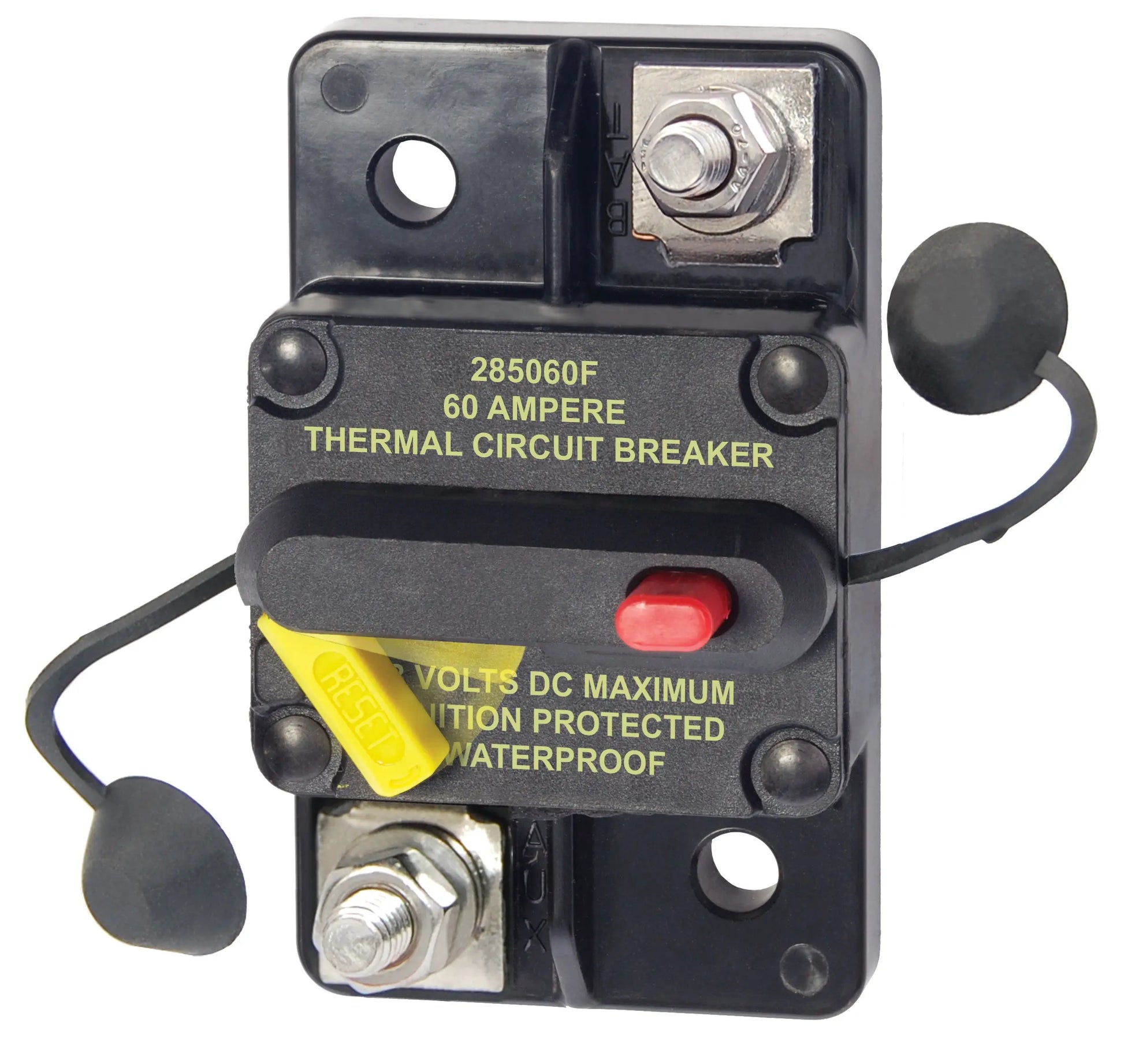 Blue Sea Systems 285-Series 60 Amp Surface Mount Circuit Breaker (Part #7184-BSS)