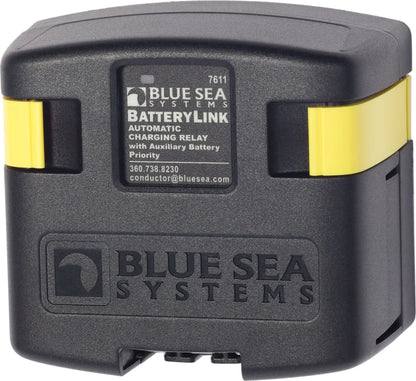 Blue Sea Systems BatteryLink Automatic Charging Relay 12/24V DC 120A - Model 7611-BSS