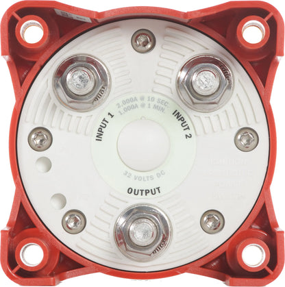 Blue Sea Systems e-Series Selector Battery Switch 9001E-BSS for Marine and RV Applications