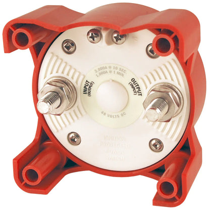 Blue Sea Systems E-Series Battery Switch On-Off with AFD Model 9004E-BSS