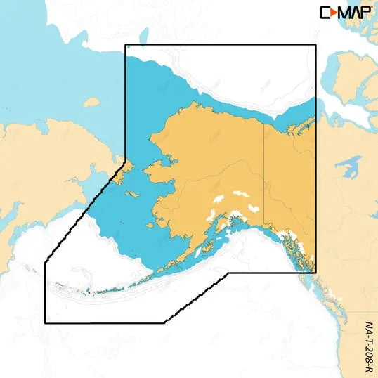 C-MAP Reveal X Coastal Alaska microSD