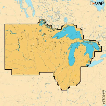 C-Map Reveal X Inland US Lakes North Central microSD Chart Card