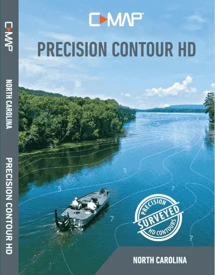 C-Map Precision Contour HD North Carolina MicroSD Card for Navico