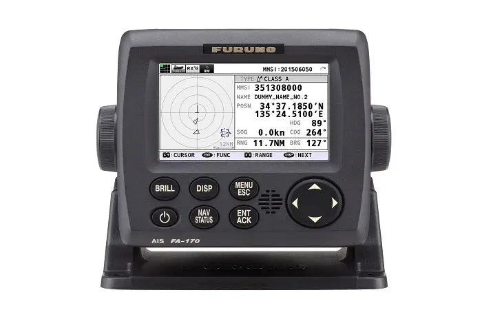 Furuno FA170 Class A AIS Transponder with 4.3-Inch Color LCD Display