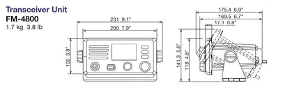 Furuno FM4800 VHF Radio