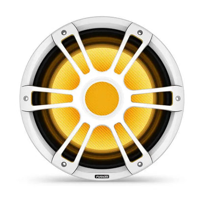Fusion SG-SL123SPW 12in 600 Watt Sub-Woofer Sports Grill White